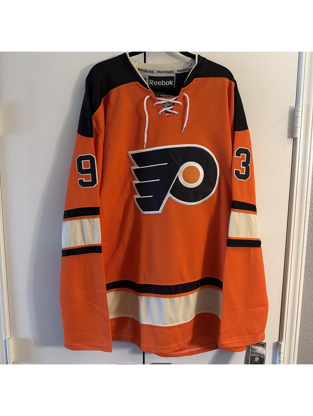 Philadelphia Flyers Jakub Voracek Reebok Center Ice Jersey Size XXXL 3XL